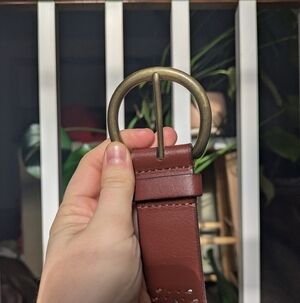 Lucky Brand Brown Leather Women's Belt